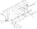 Clutch Assembly Diagram and Parts List for 71218 6900001-6999999 - 1996 Toro Lawn Tractor
