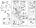 Page H Diagram and Parts List for 71218 6900001-6999999 - 1996 Toro Lawn Tractor
