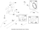 Part Location Diagram of 497671 Briggs and Stratton Wire Stop