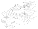 Hood Assembly Diagram and Parts List for 71218 7900001-7999999 - 1997 Toro Lawn Tractor