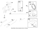 Page K Diagram and Parts List for 71196 8900001-8999999 - 1998 Toro Lawn Tractor