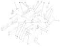 Heigth Of Cut Assembly Diagram and Parts List for 71196 8900001-8999999 - 1998 Toro Lawn Tractor