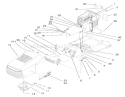 Part Location Diagram of 99-6838 Toro Deck Cable Asm