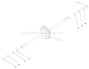 Part Location Diagram of 95-1662 Toro Transaxle Asm-Hydro