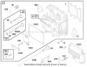 Page G Diagram and Parts List for 71196 8900001-8999999 - 1998 Toro Lawn Tractor