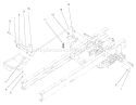 Speed Control Assembly Diagram and Parts List for 71219 7900001-7999999 - 1997 Toro Lawn Tractor