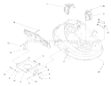 Suspension Assembly (38" Cutting Unit) Diagram and Parts List for 71219 7900001-7999999 - 1997 Toro Lawn Tractor