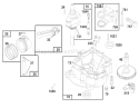 Page H Diagram and Parts List for 71219 7900001-7999999 - 1997 Toro Lawn Tractor