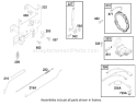Page O Diagram and Parts List for 71219 8900001-8999999 - 1998 Toro Lawn Tractor