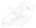 Frame Assembly Diagram and Parts List for 71219 8900001-8999999 - 1998 Toro Lawn Tractor