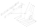 Rear Wheel Assembly Diagram and Parts List for 71219 8900001-8999999 - 1998 Toro Lawn Tractor