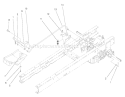 Speed Control Assembly Diagram and Parts List for 71219 8900001-8999999 - 1998 Toro Lawn Tractor
