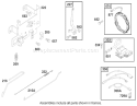 Page K Diagram and Parts List for 71198 9900001-9999999 - 1999 Toro Lawn Tractor