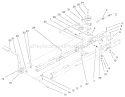 Traction Clutching Components Diagram and Parts List for 71198 9900001-9999999 - 1999 Toro Lawn Tractor