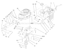 Part Location Diagram of 99-8056 Toro Decal - Engine