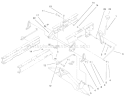 Height Of Cut Assembly Diagram and Parts List for 71221 9900001-9999999 - 1999 Toro Lawn Tractor