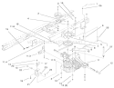 Page U Diagram and Parts List for 71221 9900001-9999999 - 1999 Toro Lawn Tractor