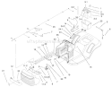 Electrical Assembly Diagram and Parts List for 71221 9900001-9999999 - 1999 Toro Lawn Tractor