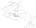 5 Speed Transaxle Diagram and Parts List for 71223 230000001-230999999 - 2003 Toro Lawn Tractor
