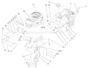 Engine Systems Components Assembly Diagram and Parts List for 71226 200000001-200999999 - 2000 Toro Lawn Tractor