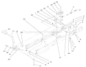 Traction Clutching Components Assembly Diagram and Parts List for 71226 200000001-200999999 - 2000 Toro Lawn Tractor