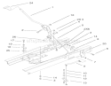 Shifting Assembly Diagram and Parts List for 71223 220000001-220010000 - 2002 Toro Lawn Tractor