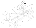 Traction Clutching Assembly Diagram and Parts List for 71223 220000001-220010000 - 2002 Toro Lawn Tractor
