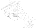 5 Speed Transaxle Assembly Diagram and Parts List for 71223 220000001-220010000 - 2002 Toro Lawn Tractor