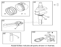 Crankshaft Assembly Engine Briggs and Stratton Model 286H77-0121-E1 Diagram and Parts List for 71226 220010001-220999999 - 2002 Toro Lawn Tractor