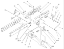 Height of Cut Assembly Diagram and Parts List for 71226 220010001-220999999 - 2002 Toro Lawn Tractor