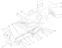 Frame And Body Assembly Diagram and Parts List for 71228 220000001-220010000 - 2002 Toro Lawn Tractor