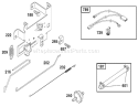 Governor Assembly Engine Briggs And Stratton Model 312777-0128-E1 Diagram and Parts List for 71228 220000001-220010000 - 2002 Toro Lawn Tractor