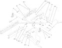 Height Of Cut Assembly Diagram and Parts List for 71228 220000001-220010000 - 2002 Toro Lawn Tractor