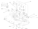 Idler And Brake Assembly Diagram and Parts List for 71228 220000001-220010000 - 2002 Toro Lawn Tractor