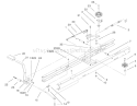 Traction Brake Assembly Diagram and Parts List for 71228 220000001-220010000 - 2002 Toro Lawn Tractor