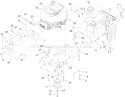 Part Location Diagram of 100-7414 Toro Pulley-Engine