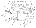Spindle and Blade Assembly Diagram and Parts List for 71228 230000001-230999999 - 2003 Toro Lawn Tractor