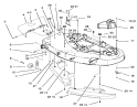 Chute and Recycler Assembly Diagram and Parts List for 71228 230000001-230999999 - 2003 Toro Lawn Tractor