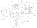 Page J Diagram and Parts List for 71233 210000001-210999999 - 2001 Toro Lawn Tractor