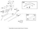 Page M Diagram and Parts List for 71233 210000001-210999999 - 2001 Toro Lawn Tractor