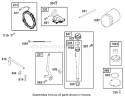 Page S Diagram and Parts List for 71233 210000001-210999999 - 2001 Toro Lawn Tractor