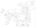 Page T Diagram and Parts List for 71233 230000001-230999999 - 2003 Toro Lawn Tractor