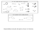 Page D Diagram and Parts List for 71233 230000001-230999999 - 2003 Toro Lawn Tractor
