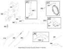 Page M Diagram and Parts List for 71240 9900001-9999999 - 1999 Toro Lawn Tractor