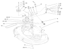 Page B Diagram and Parts List for 71240 9900001-9999999 - 1999 Toro Lawn Tractor