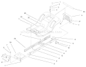 Frame & Body Assembly Diagram and Parts List for 71225 200000001-200999999 - 2000 Toro Lawn Tractor