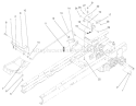 Hydro Transaxle Controls Assembly Diagram and Parts List for 71225 200000001-200999999 - 2000 Toro Lawn Tractor