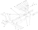 Traction Clutching Components Assembly Diagram and Parts List for 71225 200000001-200999999 - 2000 Toro Lawn Tractor
