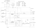 Wire Schematic Diagram and Parts List for 71225 200000001-200999999 - 2000 Toro Lawn Tractor