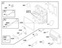 Page H Diagram and Parts List for 71225 200000001-200999999 - 2000 Toro Lawn Tractor